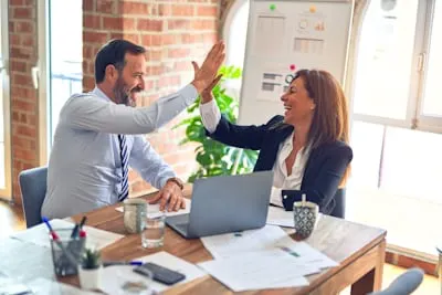 Consultant providing personalized career guidance and support to client